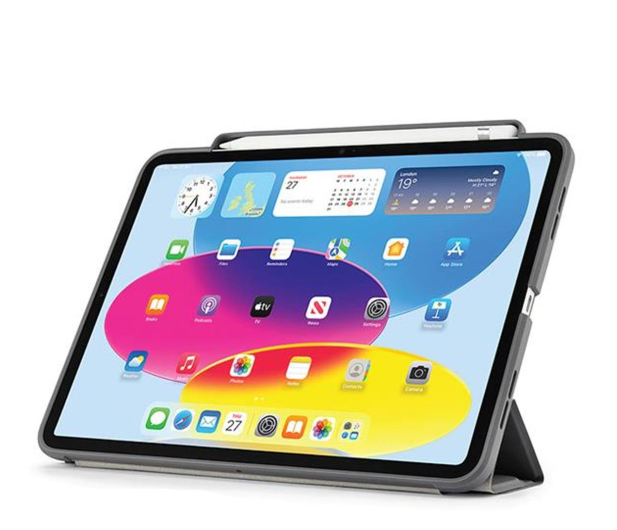 Pipetto Origami Pencil Case do iPad 2022 (10. gen.) dark grey PIP053-50-V - 1185404 - zdjęcie 3